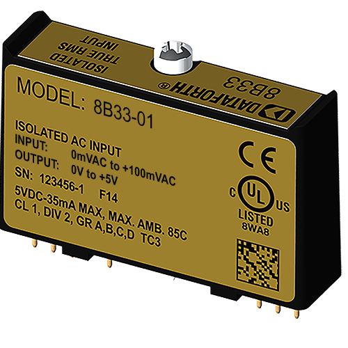 8B33-01: Isolated True RMS Input Modules