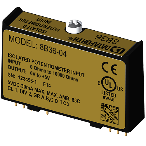 8B36-04: 8B Potentiometer Input Modules