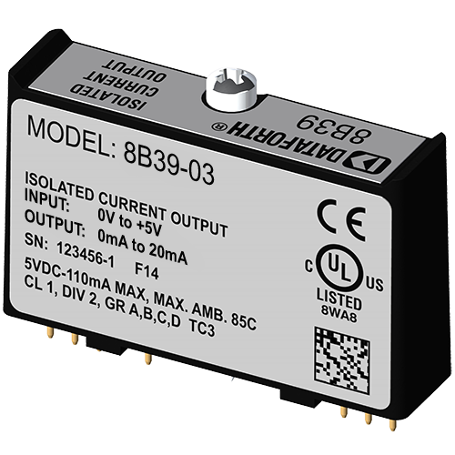 8B39-03: 8B Current Output Module