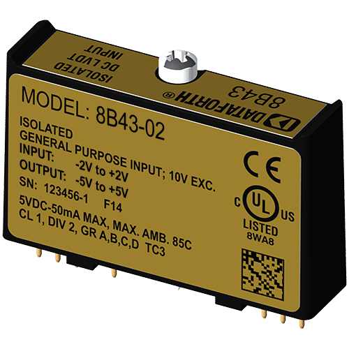 8B43-02: DC LVDT Input Module