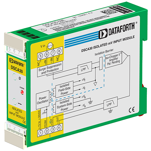 DSCA30-09E: Analog Voltage Input Signal Conditioner