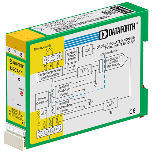 DSCA37E-04: Thermocouple Input Signal Conditioner