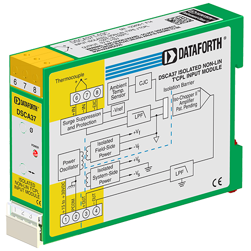 DSCA37T-03C: Thermocouple Input Signal Conditioner