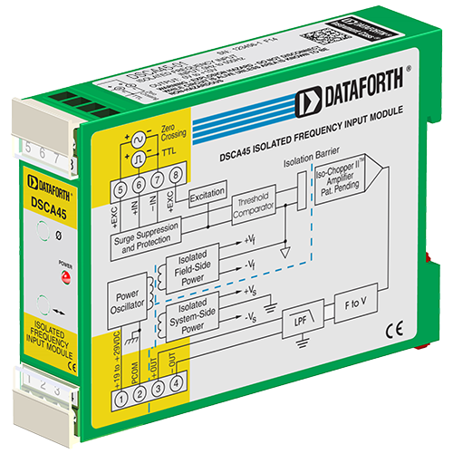 DSCA45-01: Frequency Input Signal Conditioner