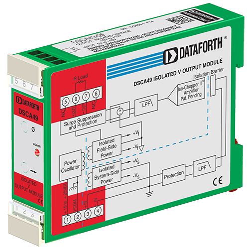 DSCA49-05: Voltage Output Signal Conditioner