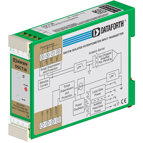 DSCT36-01: Potentiometer Input Transmitter