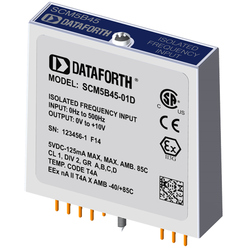 SCM5B45-01D: Frequency Input Module