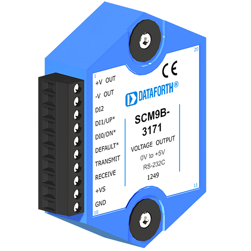 SCM9B-3171: Computer-to-Analog Voltage Output Module