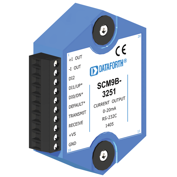 SCM9B-3251: Computer-to-Analog Current Output Module