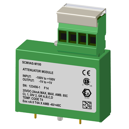 SCMVAS-M100: High Voltage Attenuator Module