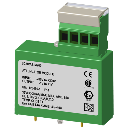 SCMVAS-M200: High Voltage Attenuator Module