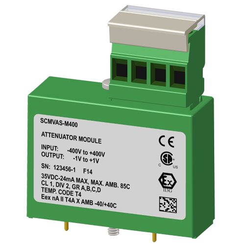SCMVAS-M400: High Voltage Attenuator Module