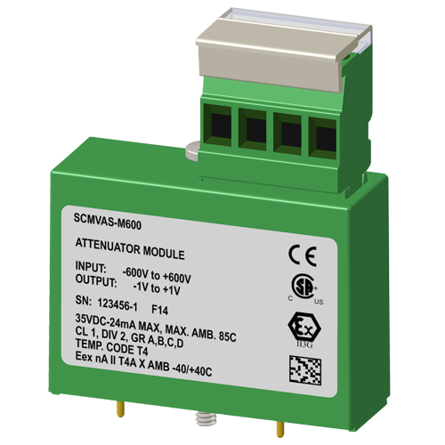 SCMVAS-M600: High Voltage Attenuator Module