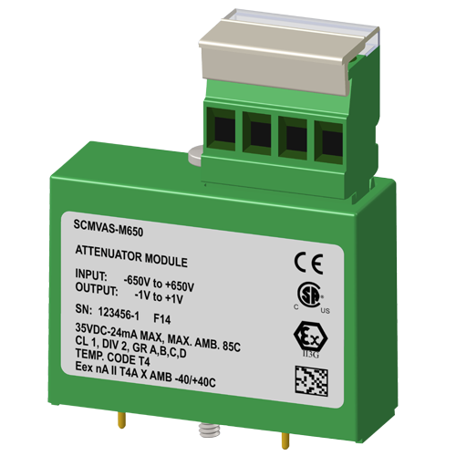 SCMVAS-M650: High Voltage Attenuator Module