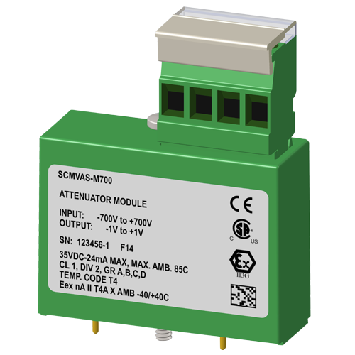 SCMVAS-M700: High Voltage Attenuator Module